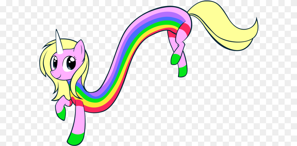 My Little Rainicorn By Emerald Eyes Phoenix D47cd5l Pink Unicorn From Adventure Time, Art, Graphics Free Png Download