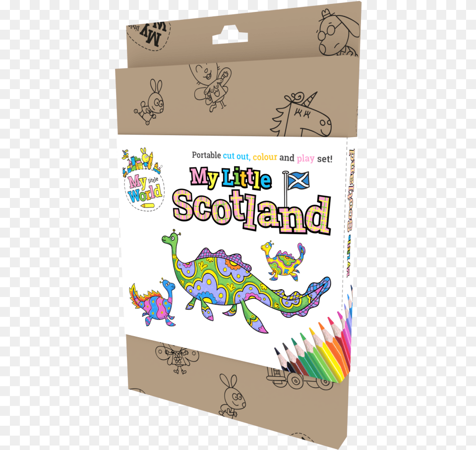 My Little Scotland Illustration, Animal, Dinosaur, Reptile, Person Free Png Download