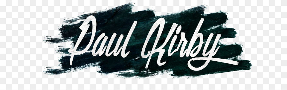 My Logo By Paul Kirby Horizontal, Handwriting, Text Free Png