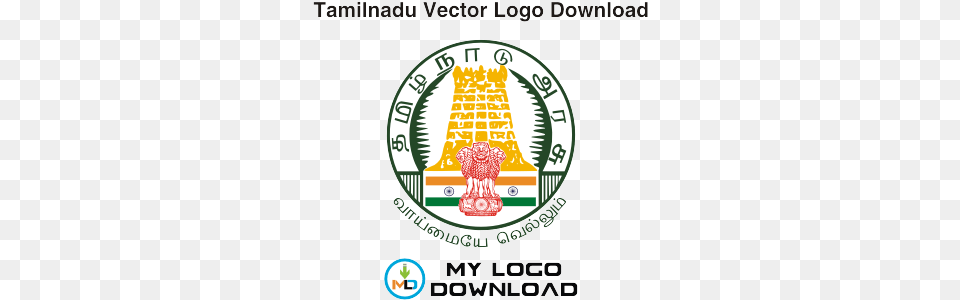 My Logo Download Download Editable Vector Logo Tamil Nadu Government Logo, Emblem, Symbol, Badge, Advertisement Free Transparent Png
