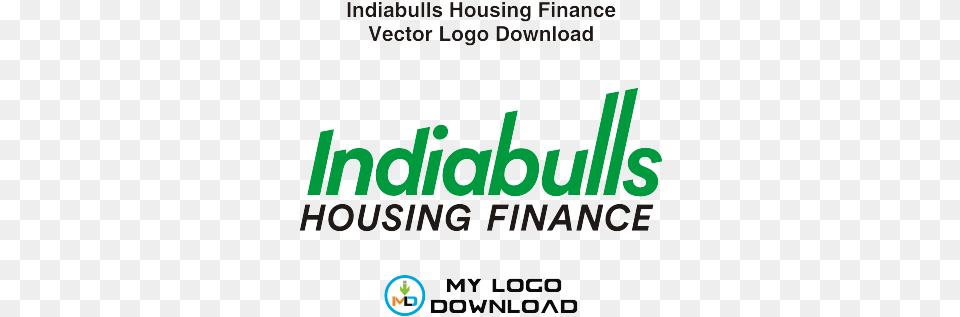 My Logo Editable Vector Logo Indiabulls Housing Finance Logo, Advertisement, Poster, Text, Green Png