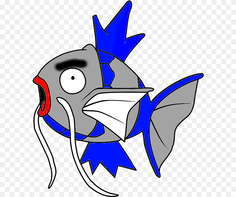 My Magikarp For The Contest Cyndaquil, Animal, Fish, Sea Life, Shark Free Transparent Png