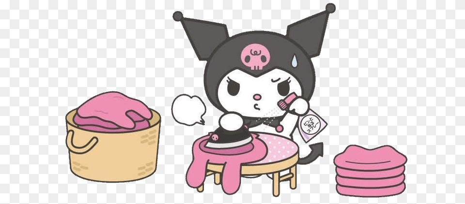 My Melody Chan Helps With Sanrio Kuromi House, People, Person Png