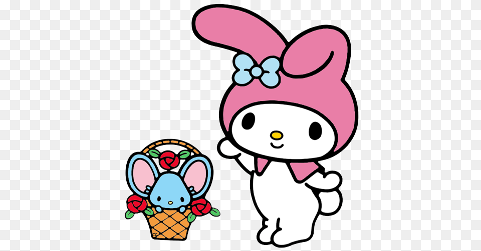 My Melody Clip Art Cartoon Clip Art, Cream, Dessert, Food, Ice Cream Png Image