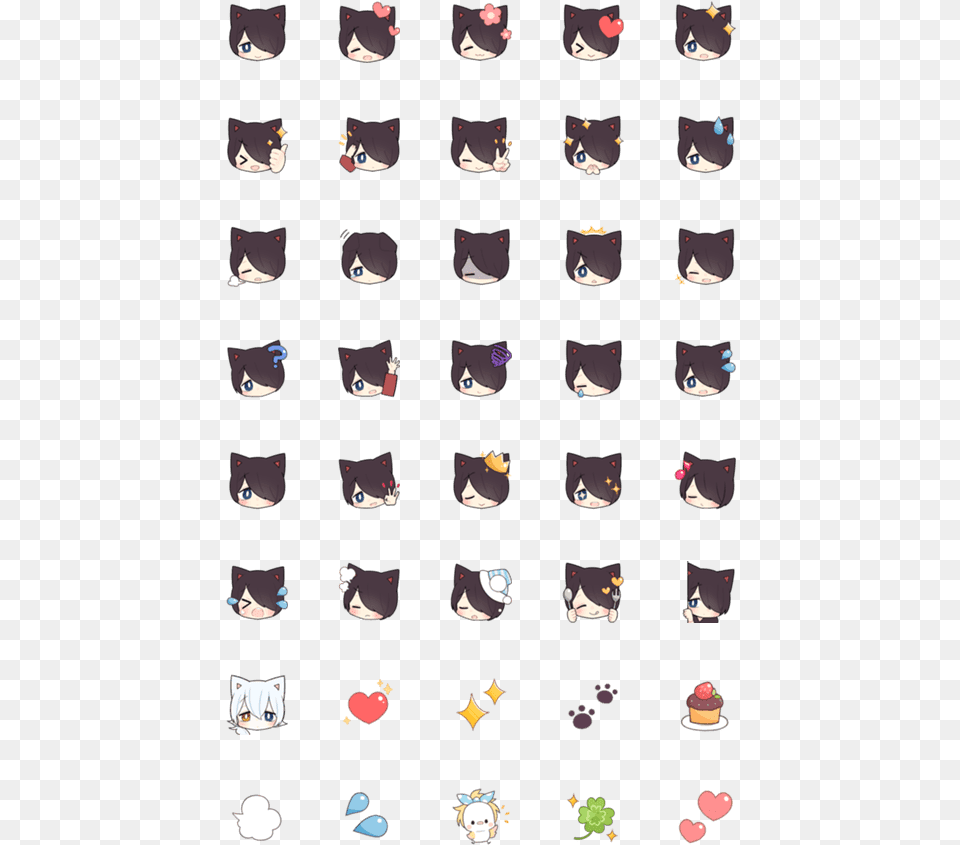 My Melody Emoji, Animal, Cat, Mammal, Pet Free Png Download