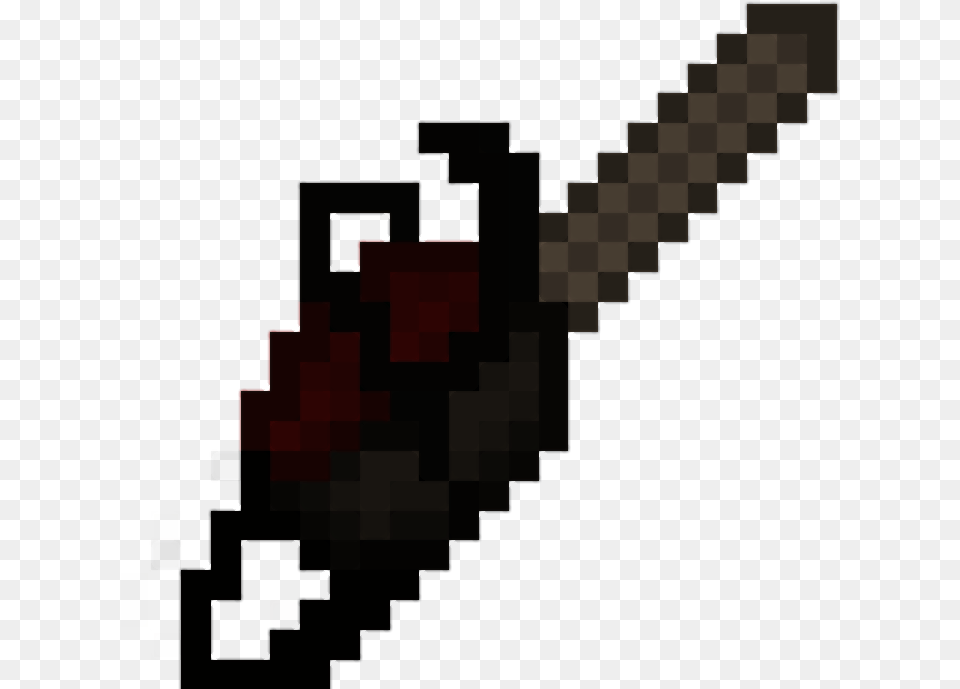 My Minecraft Version Of A Chainsaw Chainsaw Minecraft, Pattern Free Png