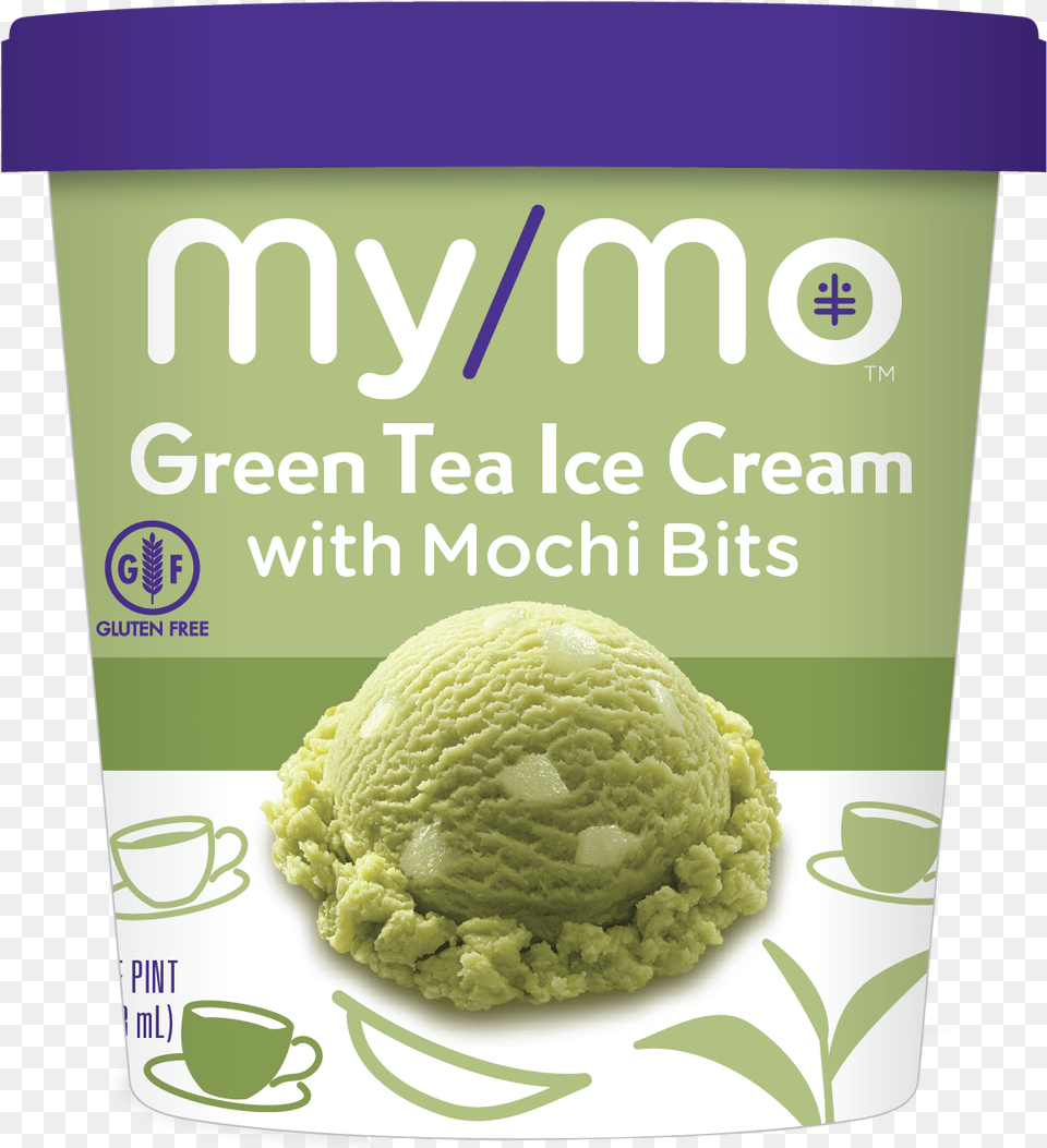 My Mo Green Tea Mochi Ice Cream, Dessert, Ice Cream, Food, Cup Free Transparent Png