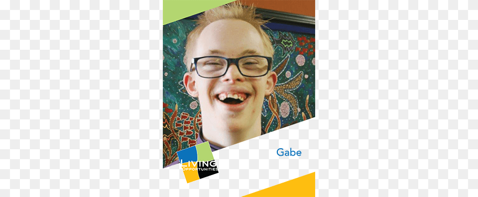 My Name Is Gabe And I Enjoy Working In My Community Lebende Gelegenheits Logo Produkte Postkarte, Accessories, Person, Mouth, Head Free Png