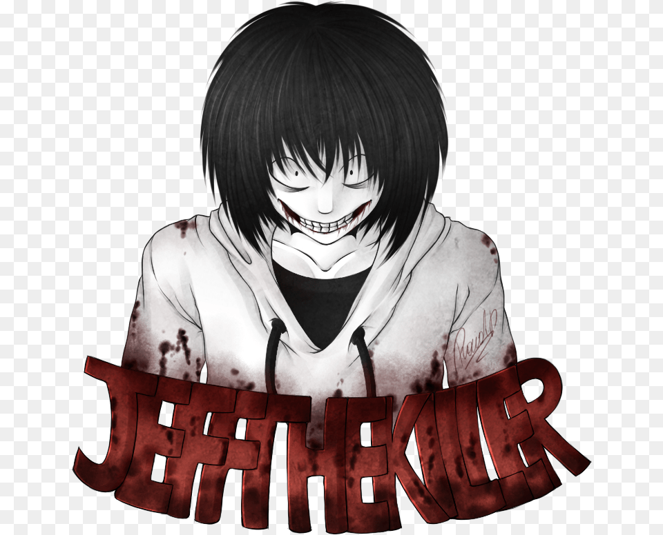 My Name Is Jeff Jeff De Killer, Book, Comics, Publication, Adult Png Image