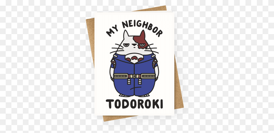 My Neighbor Todoroki Greeting Card My Neighbor Todoroki, Advertisement, Poster, Bag, Ammunition Png