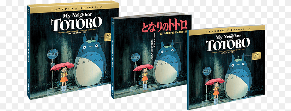 My Neighbor Totoro 30th Anniversary Edition My Neighbor Totoro 30th Anniversary Edition, Book, Publication, Person Free Png Download