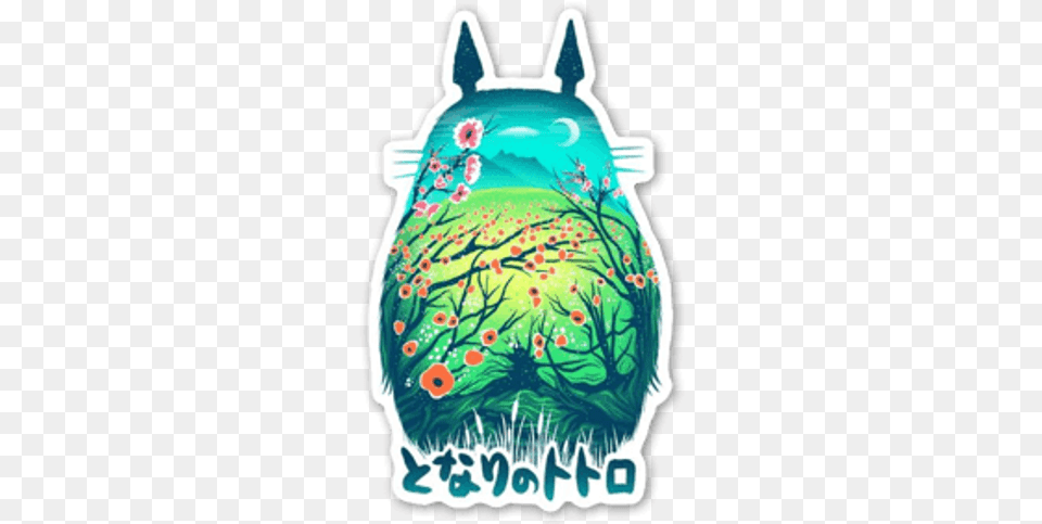 My Neighbor Totoro By Victor Vercesi Sticker Sticker Mania Coque Iphone 6s Manga, Food, Dessert, Cream, Cake Free Png Download