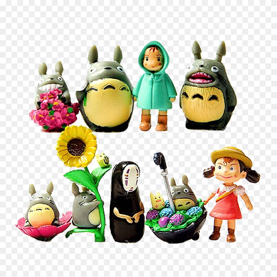 My Neighbor Totoro Figure Spirited Away Anime Models Dimantshop, Figurine, Toy, Baby, Person Free Png