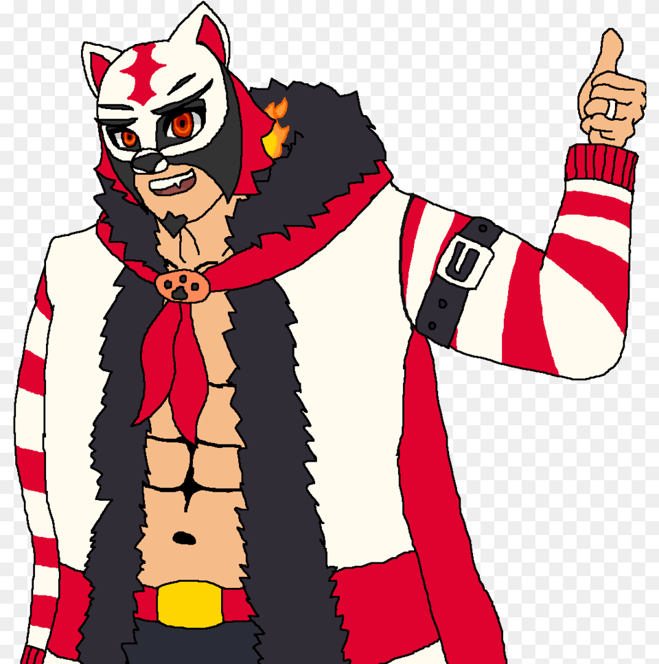 My Newest Boyo Flaming Tigre The Shsl Luchador I Love Cartoon, Body Part, Clothing, Costume, Finger Free Transparent Png