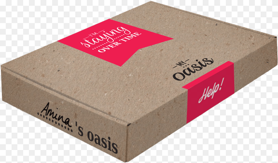 My Oasis Im Staying Over Time Box, Brick, Cardboard, Carton Png Image