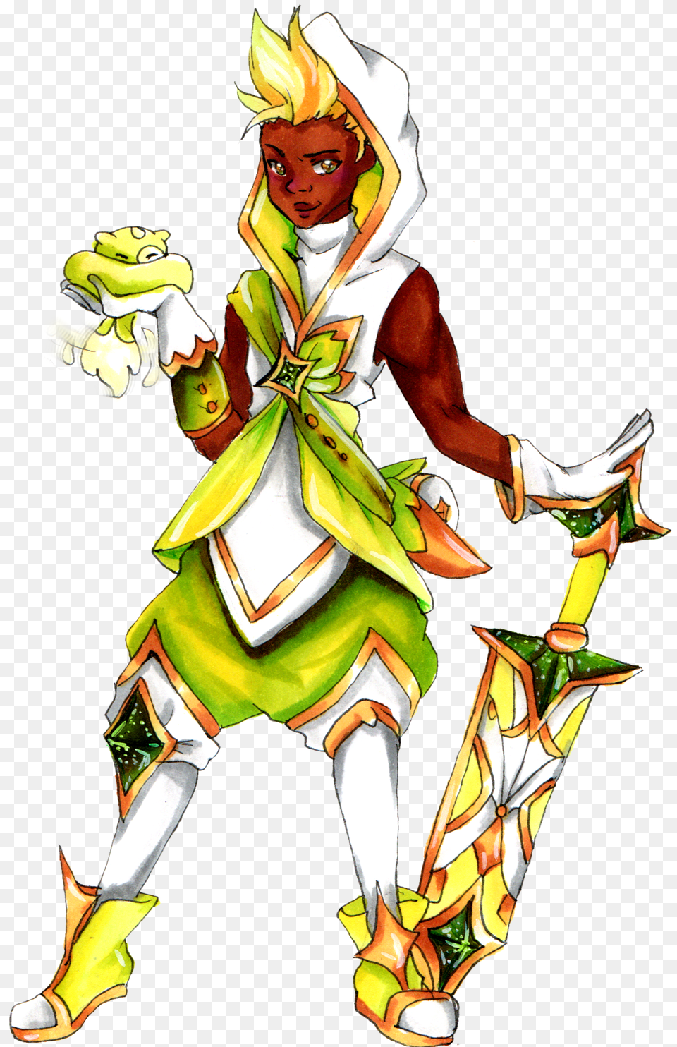 My Own Star Guardian Ekko Concept And Timewinder Is His Pet Star Guardian Ekko, Adult, Wedding, Person, Female Free Png