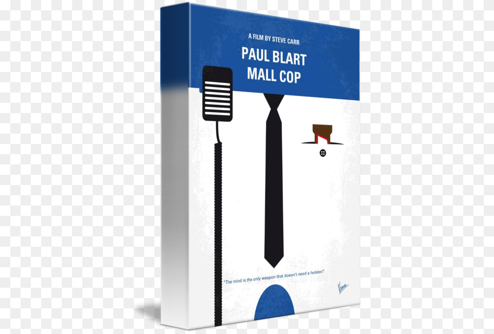 My Paul Blart Mall Cop Minimal Movie Poster, Accessories, Electrical Device, Formal Wear, Microphone Free Png Download
