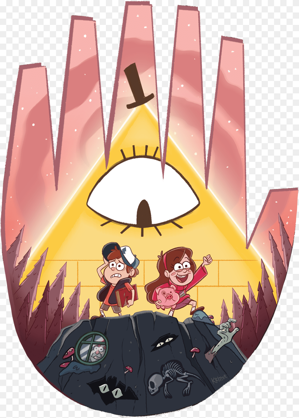 My Piece For The Farewell To The Falls Gravity Falls Gravity Falls, Book, Comics, Publication, Baby Free Transparent Png