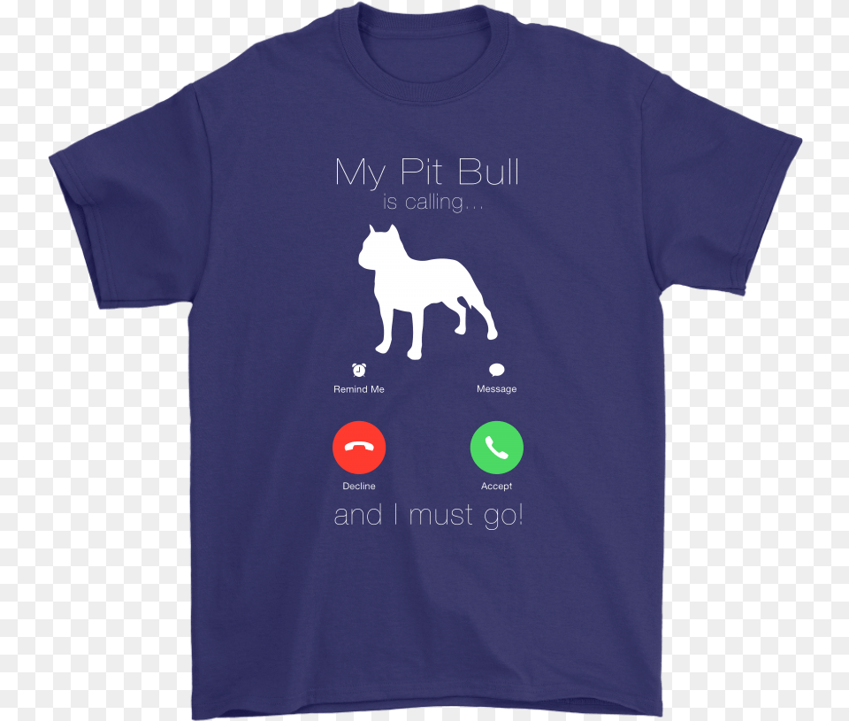 My Pit Bull Is Calling And I Must Go Incoming Call Celine Dion Satanic Clothes, Clothing, T-shirt, Shirt Free Transparent Png