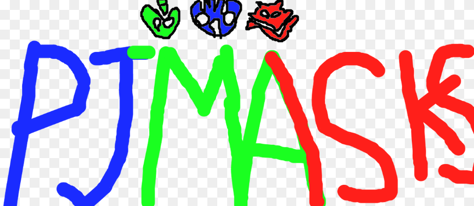 My Pj Masks Logo, Light, Neon, Text, Person Png