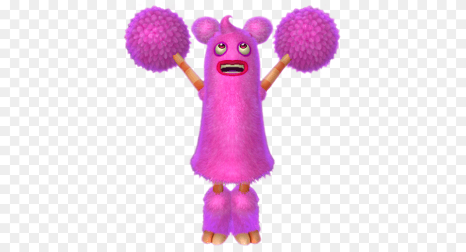 My Pompom My Singing Monsters Hentai, Purple, Plush, Toy Png