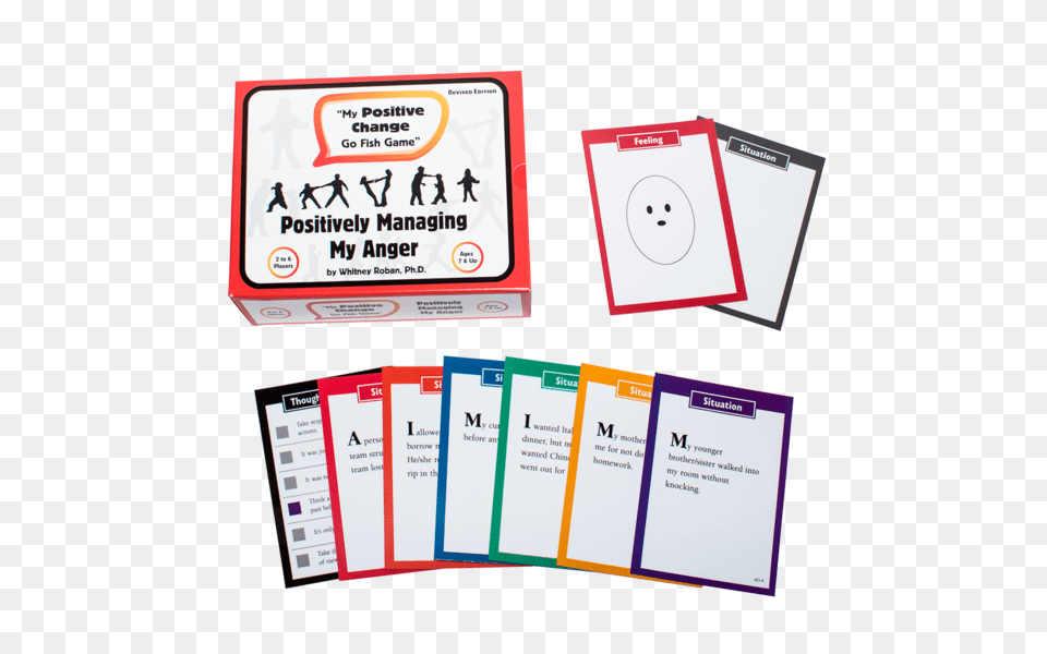 My Positive Change Go Fish Card Game Positively Managing, Person, Text, Advertisement Free Transparent Png