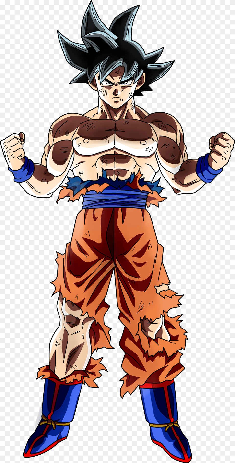 My References Broly Vs Goku Mui, Book, Comics, Publication, Person Free Png