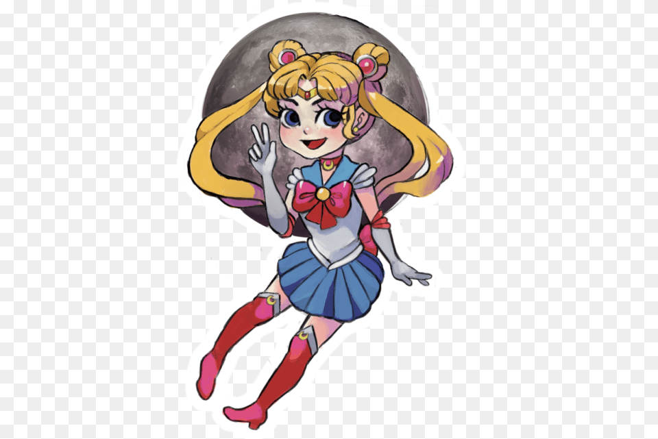 My Sailor Moon Charm Amp Fanart Almost Ready For Sale Cartoon, Book, Comics, Publication, Baby Png Image