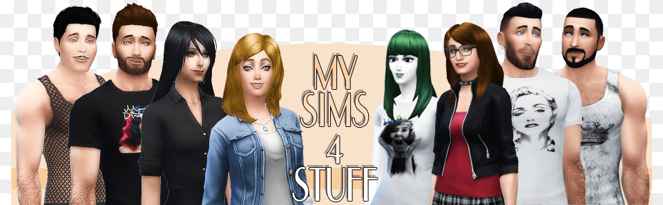 My Sims 4 Stuff The Sims, Adult, T-shirt, Person, Woman Free Png Download