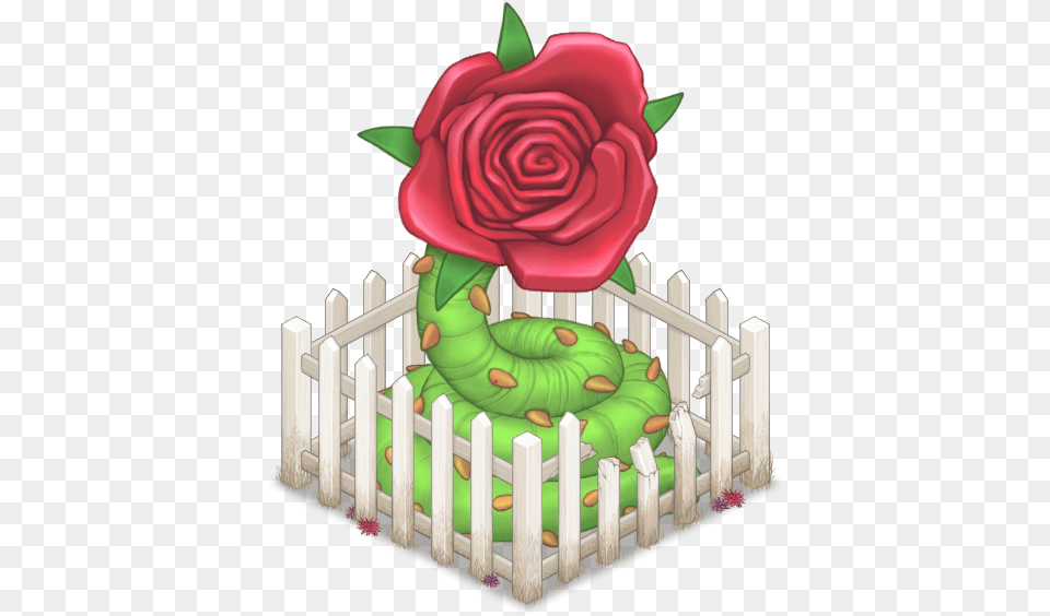 My Singing Monsters Wiki Garden Roses, Crib, Fence, Flower, Furniture Free Transparent Png