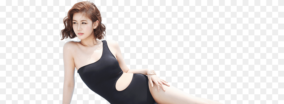 My Slim Manager Banobagi Plastic Surgery Clinic, Adult, Swimwear, Person, Woman Free Png Download