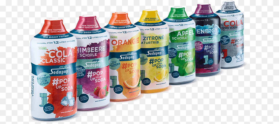 My Sodapop Flavors All Mysodapop Essence Cola Zero 500ml Fr 12 Liter, Tin, Can, Beverage, Juice Free Png Download