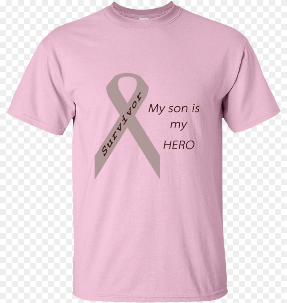 My Son Is My Hero Grey Ribbon Mens Pink Tesla T Shirts, Clothing, T-shirt, Shirt Png