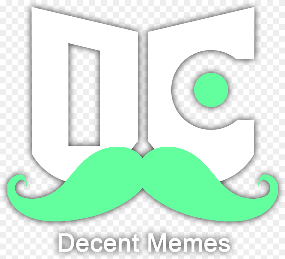 My Submission For Decent Memes Logo Logo De Memes, Face, Head, Person, Mustache Free Png Download