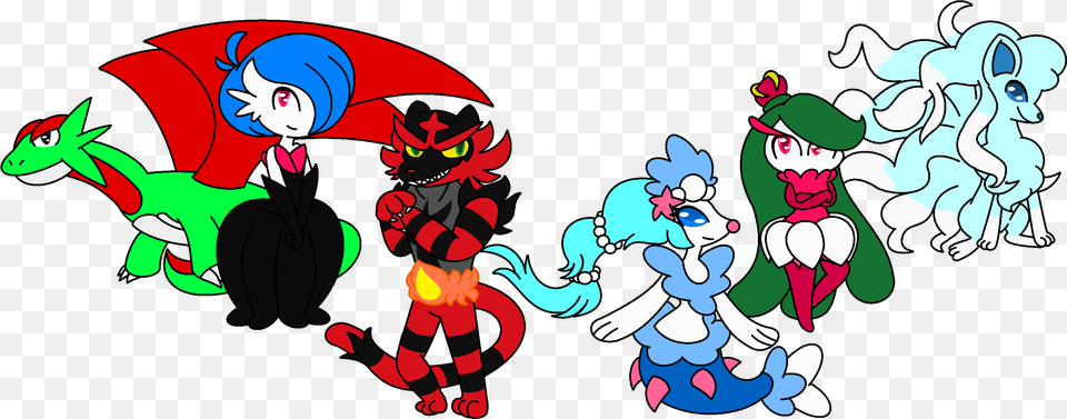 My Team In Pokemon Ultra Moon By Superluigi1025 Fur Cartoon, Baby, Person, Book, Comics Free Transparent Png