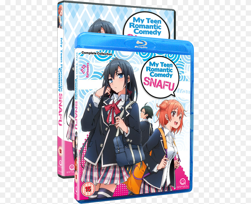 My Teen Romantic Comedy Snafu Complete Season 1 Collection My Youth Romantic Comedy Is Wrong, Book, Publication, Comics, Adult Free Png