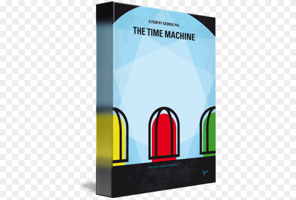 My The Time Machine Minimal Movie Poster, Advertisement Png Image