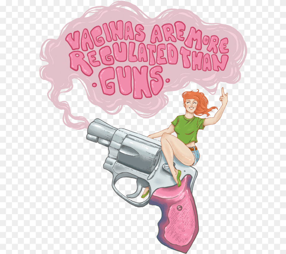 My Uterus Is More Regulated Than Guns, Handgun, Weapon, Firearm, Gun Free Png Download