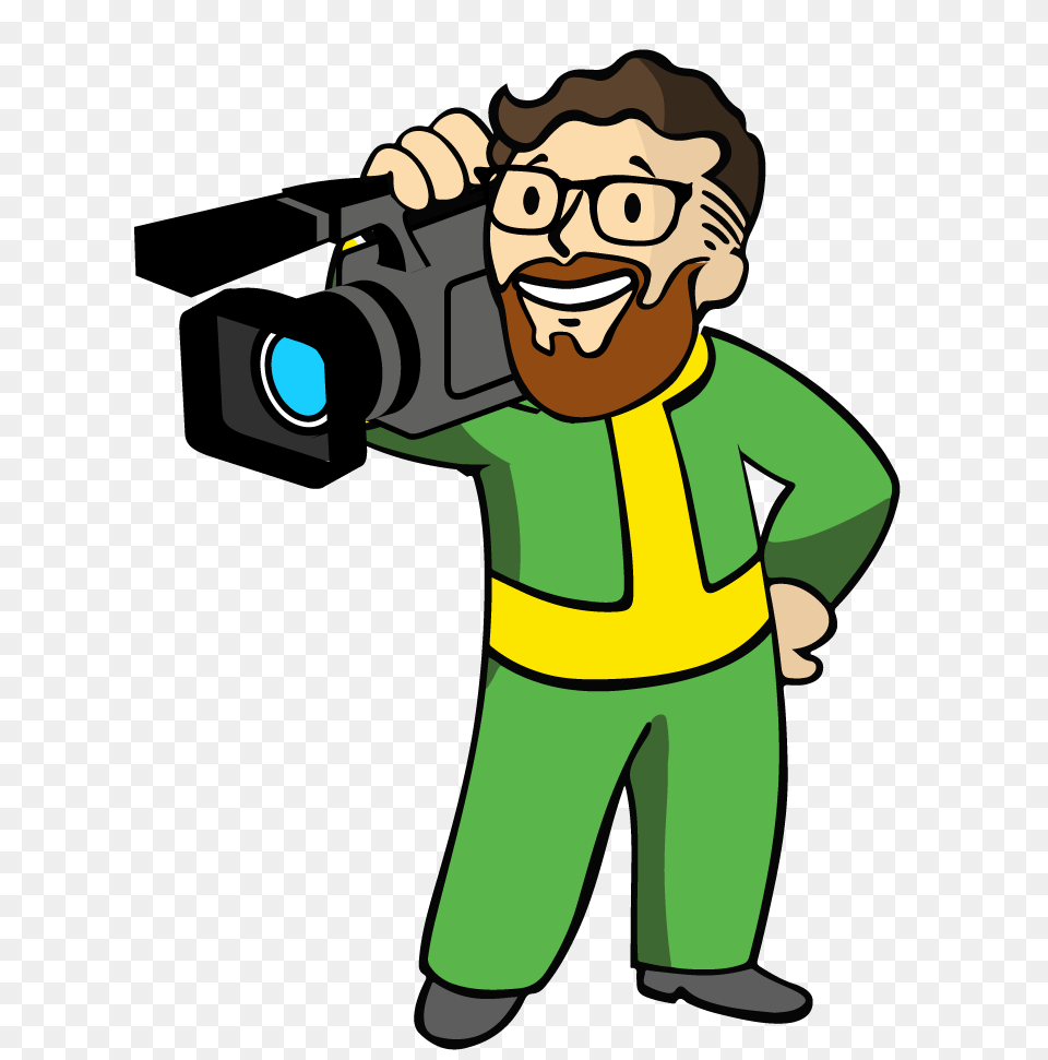 My Vault Boy Camera Man, Person, Photographer, Photography, Baby Png Image