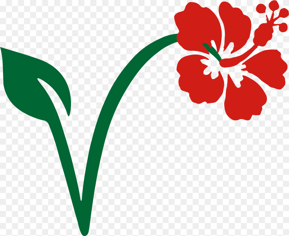 My Vegan Logo Pngtransbackgd Floral, Flower, Plant, Hibiscus Free Transparent Png