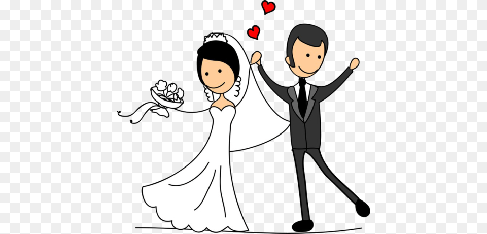 My Wife And I Got Married Here And We Know Its The Clipart Bride And Groom, Formal Wear, Suit, Clothing, Dress Png Image