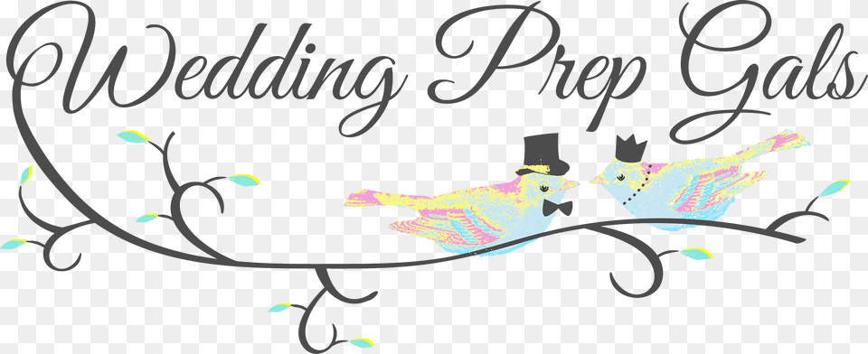 My Work With Wedding Prep Gals Includes Their Logo Wedding Prep, Pattern, Animal, Bird, Text Free Png Download
