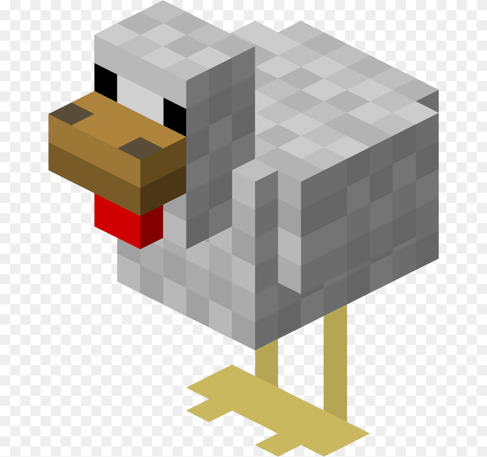 My World In Minecraft Minecraft Chicken, Chess, Game Free Transparent Png