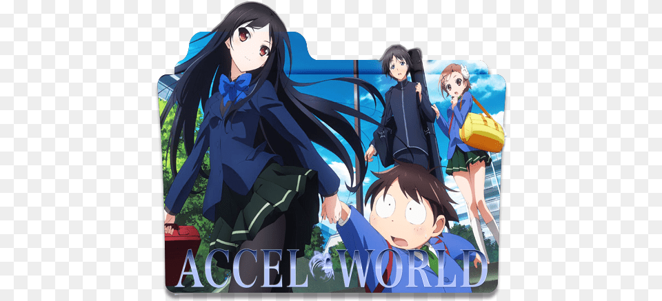 Myanimelist Accel World Folder Icon, Publication, Book, Comics, Adult Free Png Download