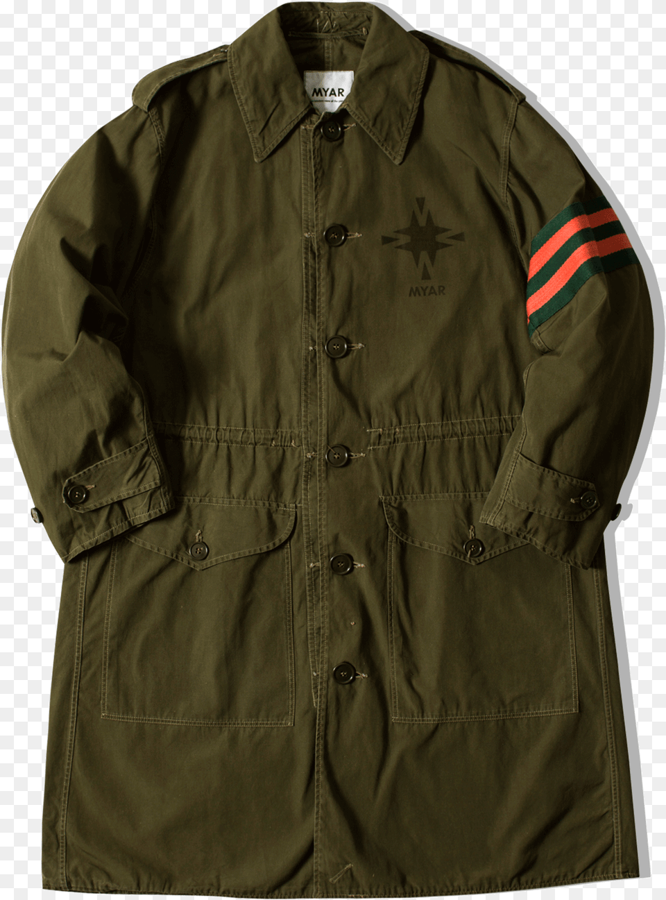 Myar Coats Amp Jackets Noc70 Green Noc70 Pocket, Clothing, Coat, Jacket, Overcoat Free Png Download