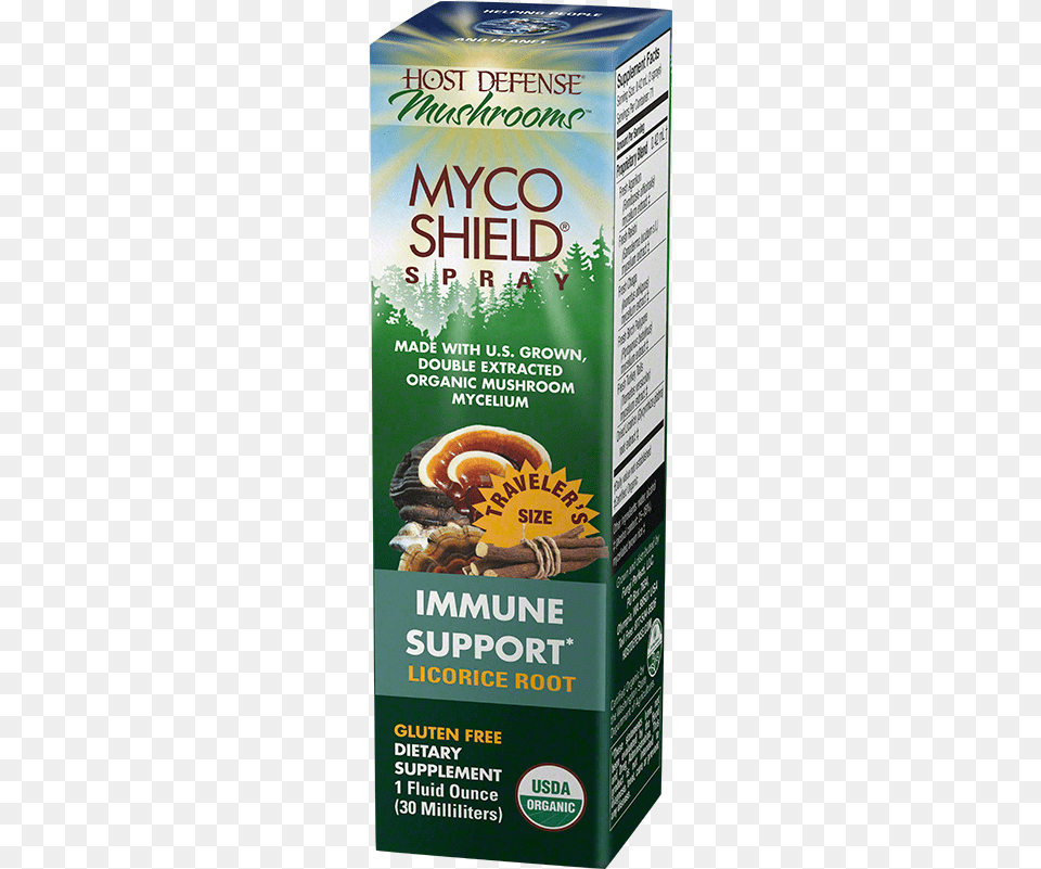 Mycoshield Licorice Spray Myco Defense Extract, Advertisement, Herbal, Herbs, Plant Png