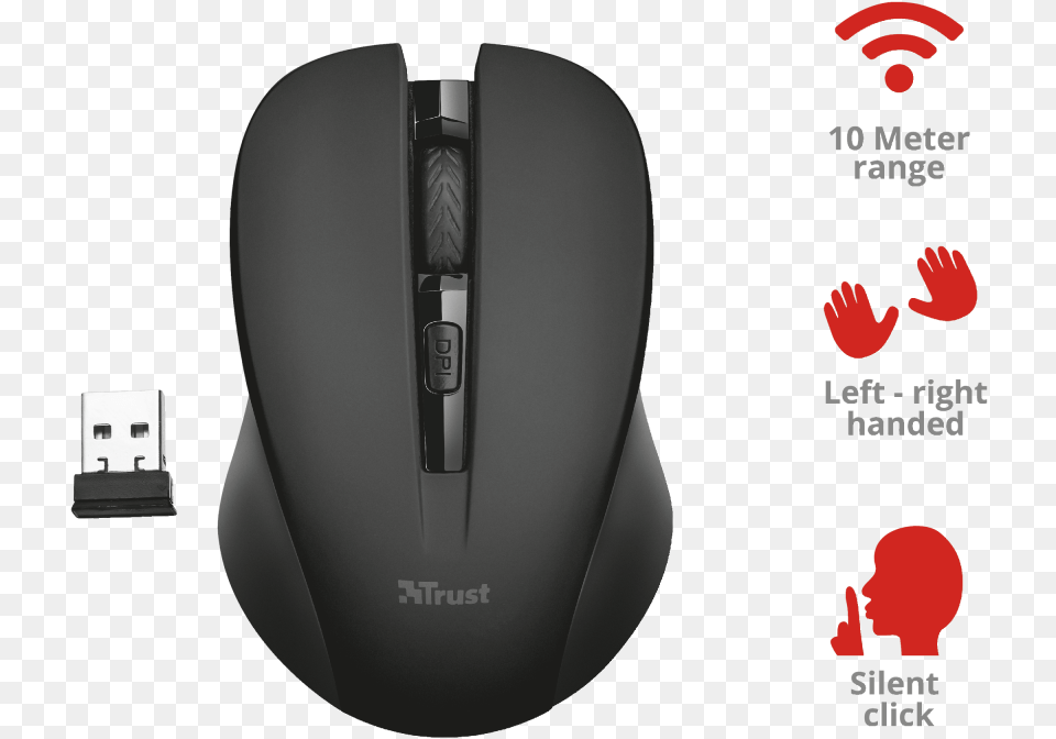 Mydo Silent Click Wireless Mouse, Computer Hardware, Electronics, Hardware, Baby Free Transparent Png