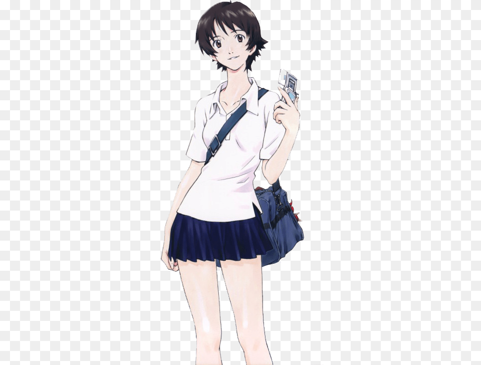 Myedit The Girl Who Leapt Through Time Transparent Girl Who Leapt Through Time Makoto Konno, Accessories, Bag, Book, Publication Free Png Download