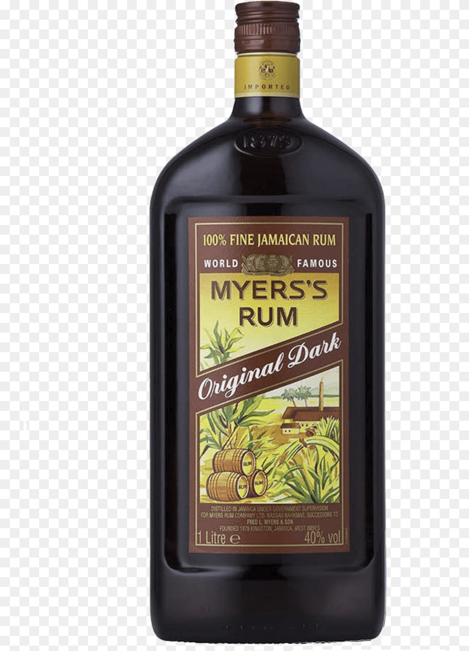 Myers Rum, Alcohol, Beverage, Liquor, Tequila Png Image