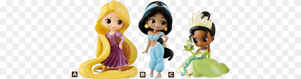 Myfigurecollectionnet Q Posket Tiana, Baby, Person, Doll, Toy Free Png